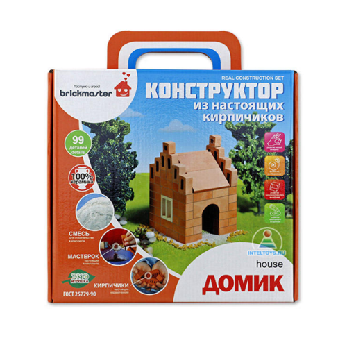 Конструктор из кирпичиков Brickmaster: «Домик» (99 дет)